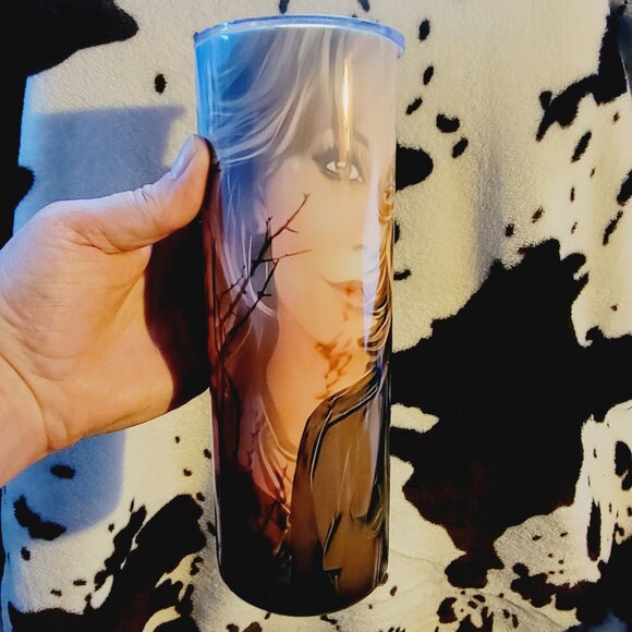Reba McEntire 20oz Skinny Tumbler Insulated Cup - Picture 15 of 16